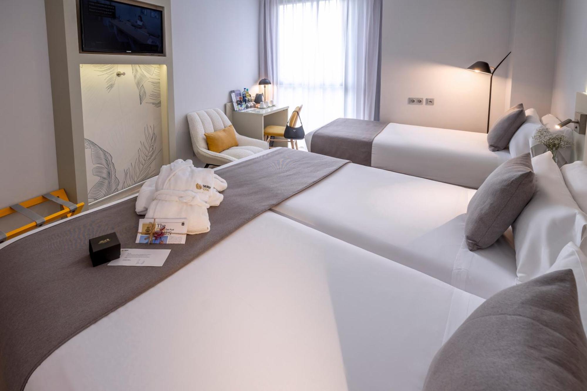 Hotel Serhs Del Port Barselona Dış mekan fotoğraf