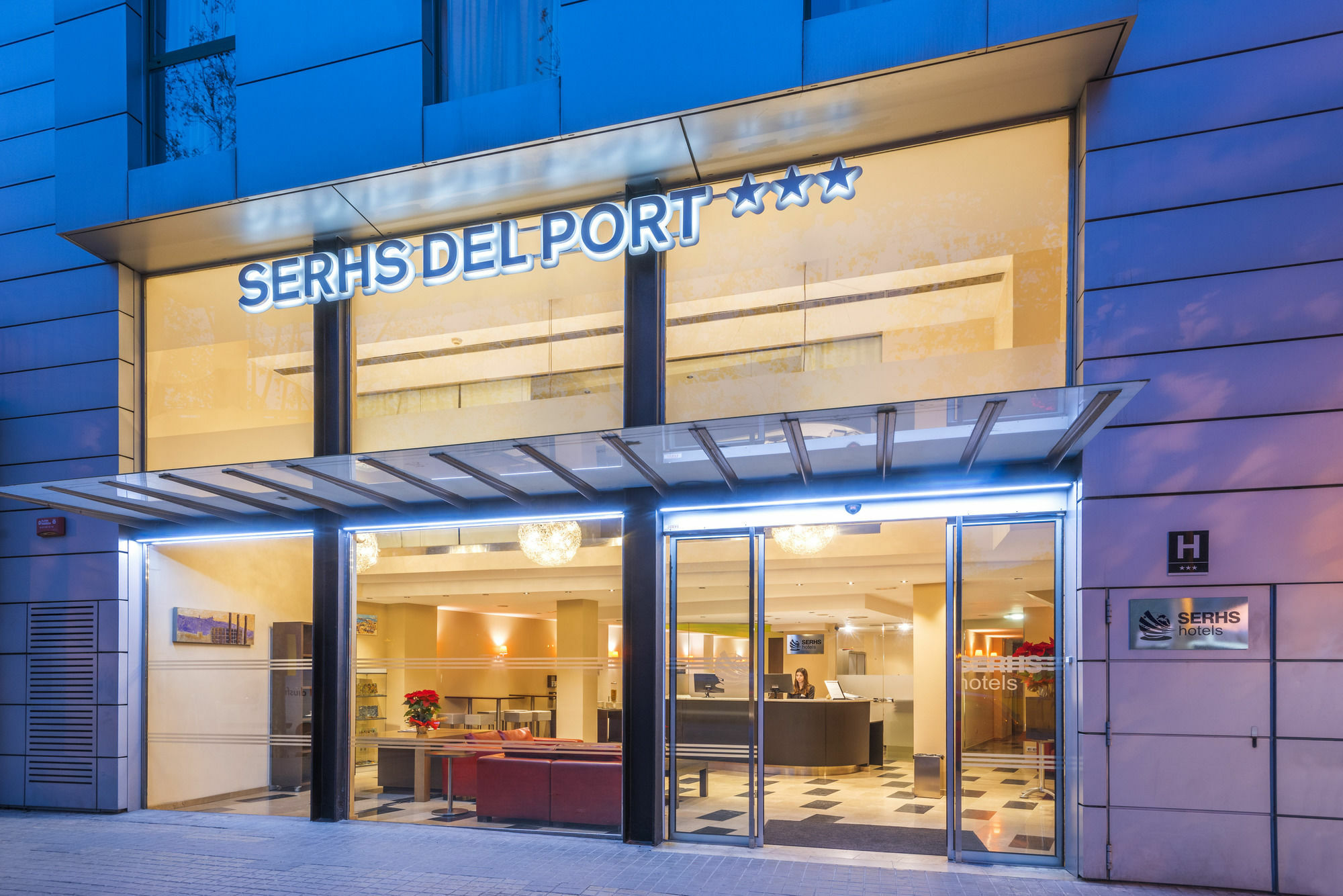 Hotel Serhs Del Port Barselona Dış mekan fotoğraf